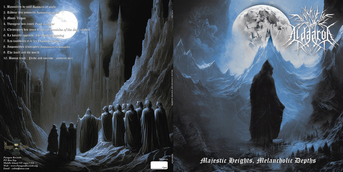 Aldaaron - Majestic Heights, Melancholic Depths | 12" Vinyl + Digital Album