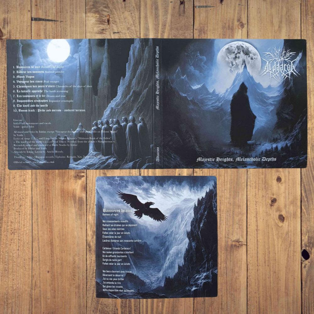 Aldaaron - Majestic Heights, Melancholic Depths | CD Digipak + Album Numérique